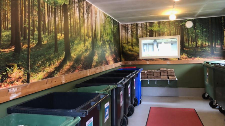 Solig sommarskog på Tvillingbackarna 8-10
