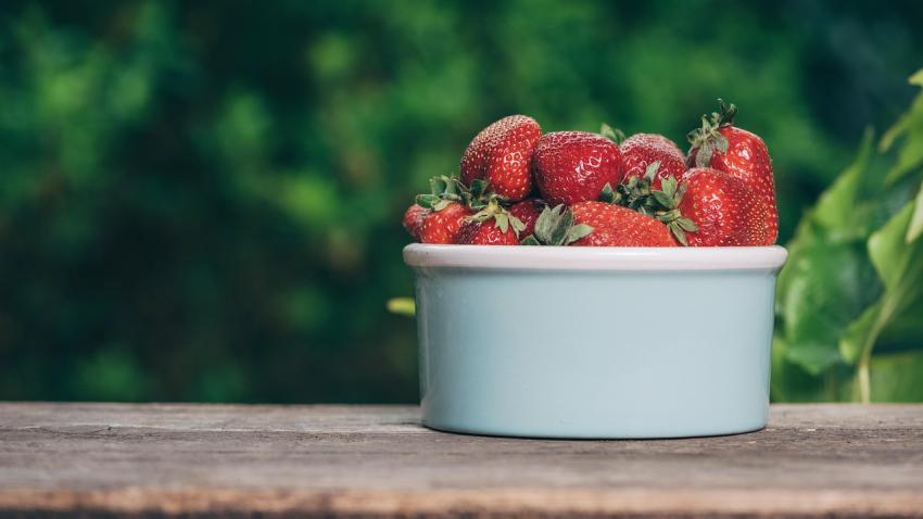 Jordgubbar till Midsommar